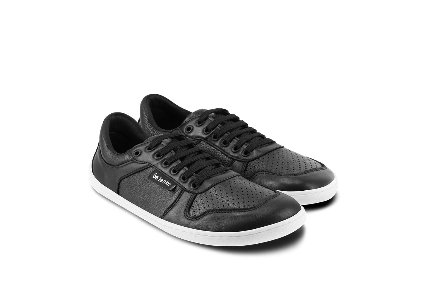 Barefoot Sneakers - Be Lenka Champ 3.0 - Black & White 3 OzBarefoot Australia