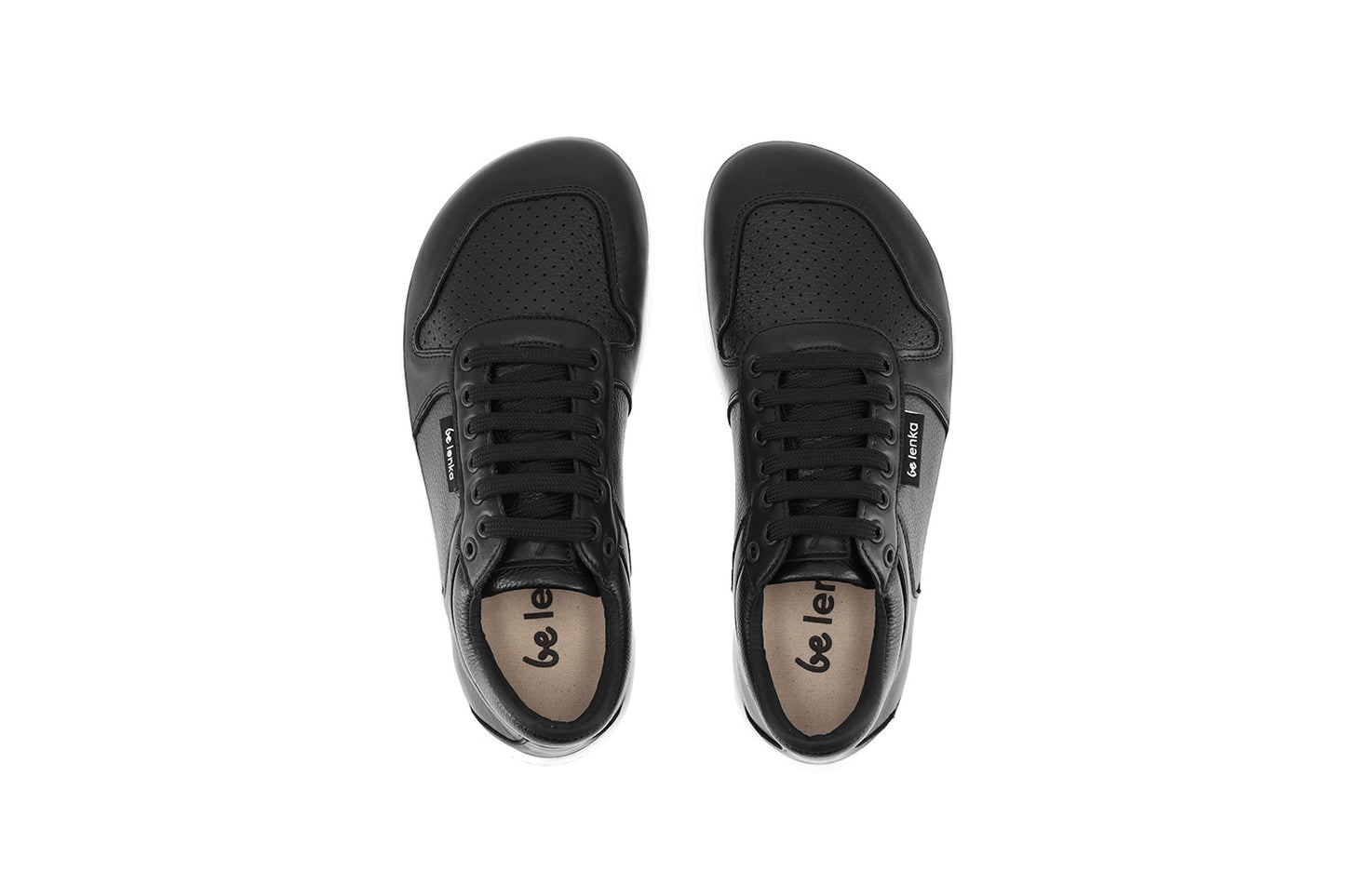 Barefoot Sneakers - Be Lenka Champ 3.0 - Black & White 12 OzBarefoot Australia