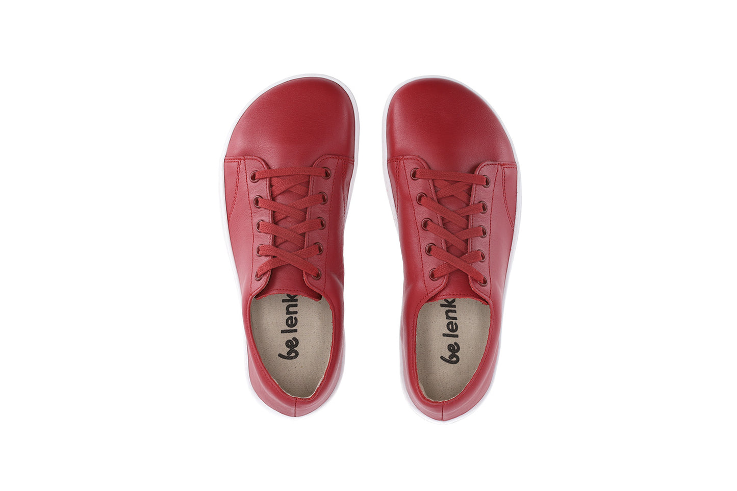 Barefoot Sneakers - Be Lenka Prime 2.0 - Jester Red 5 OzBarefoot Australia