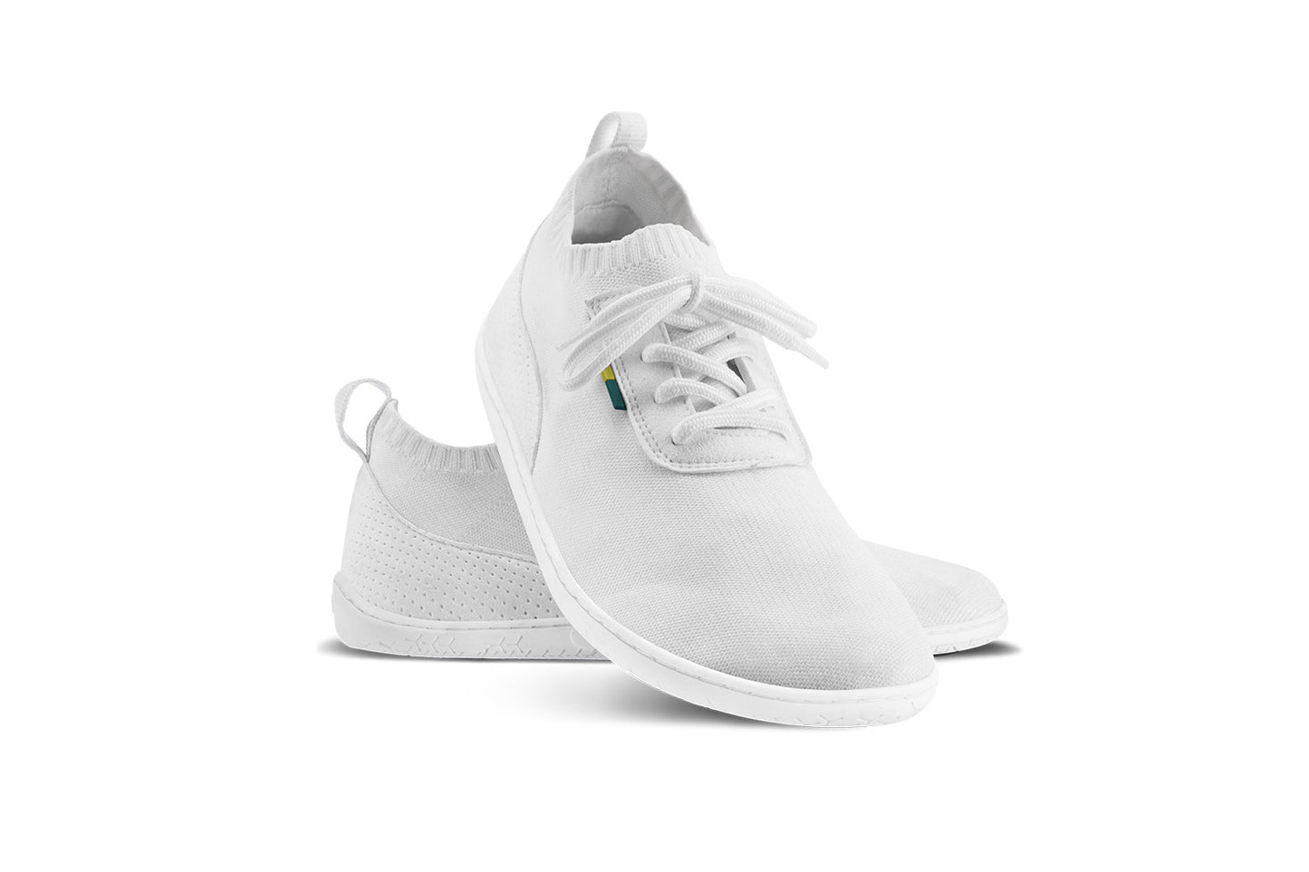 Barefoot Sneakers - Be Lenka Stride - All White 1 OzBarefoot Australia