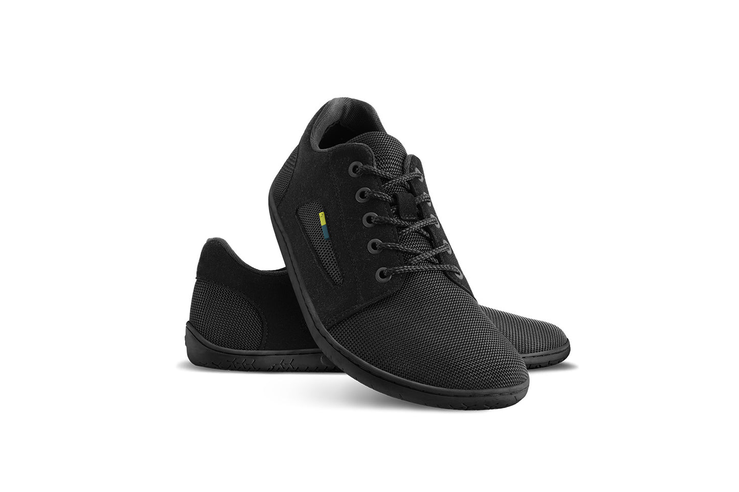 Barefoot Sneakers - Be Lenka Whiz - All Black 2 OzBarefoot Australia