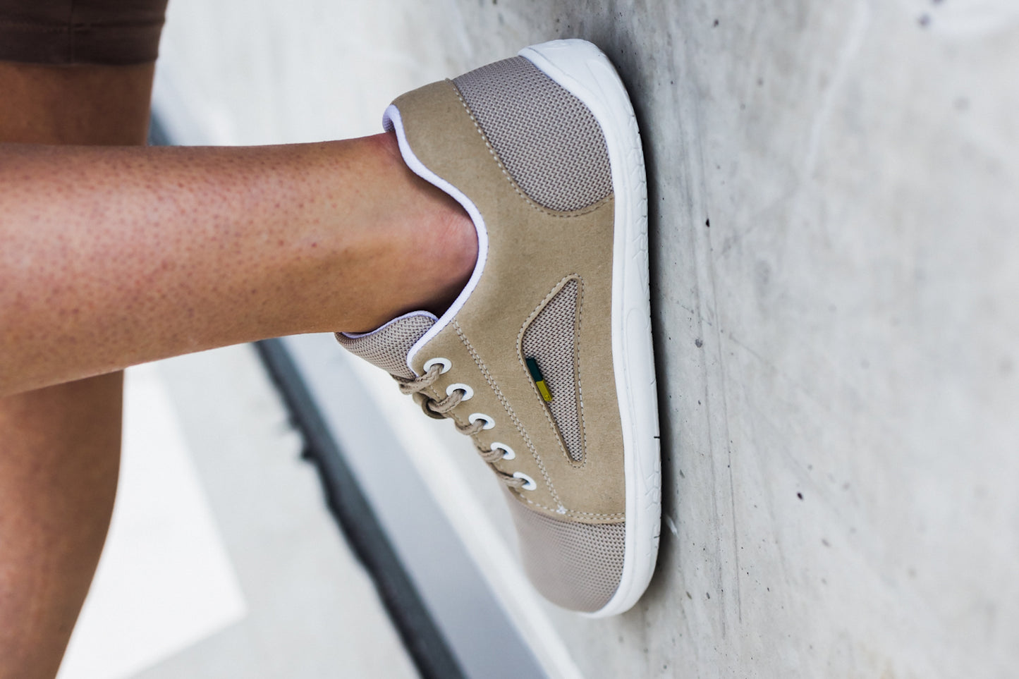 Barefoot Sneakers - Be Lenka Whiz - Beige 9 OzBarefoot Australia