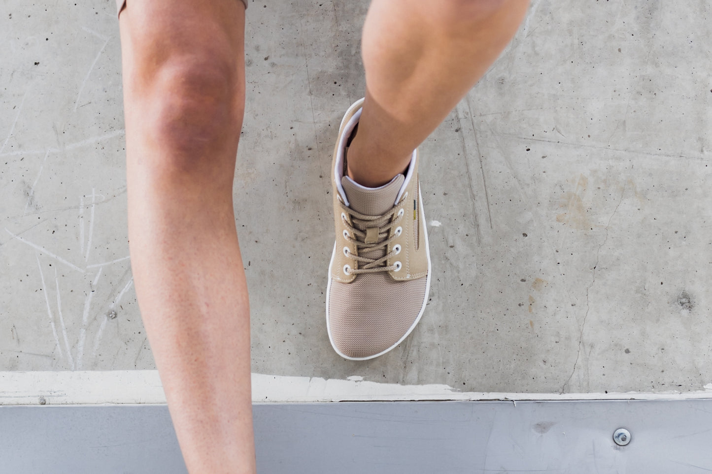 Barefoot Sneakers - Be Lenka Whiz - Beige 11 OzBarefoot Australia
