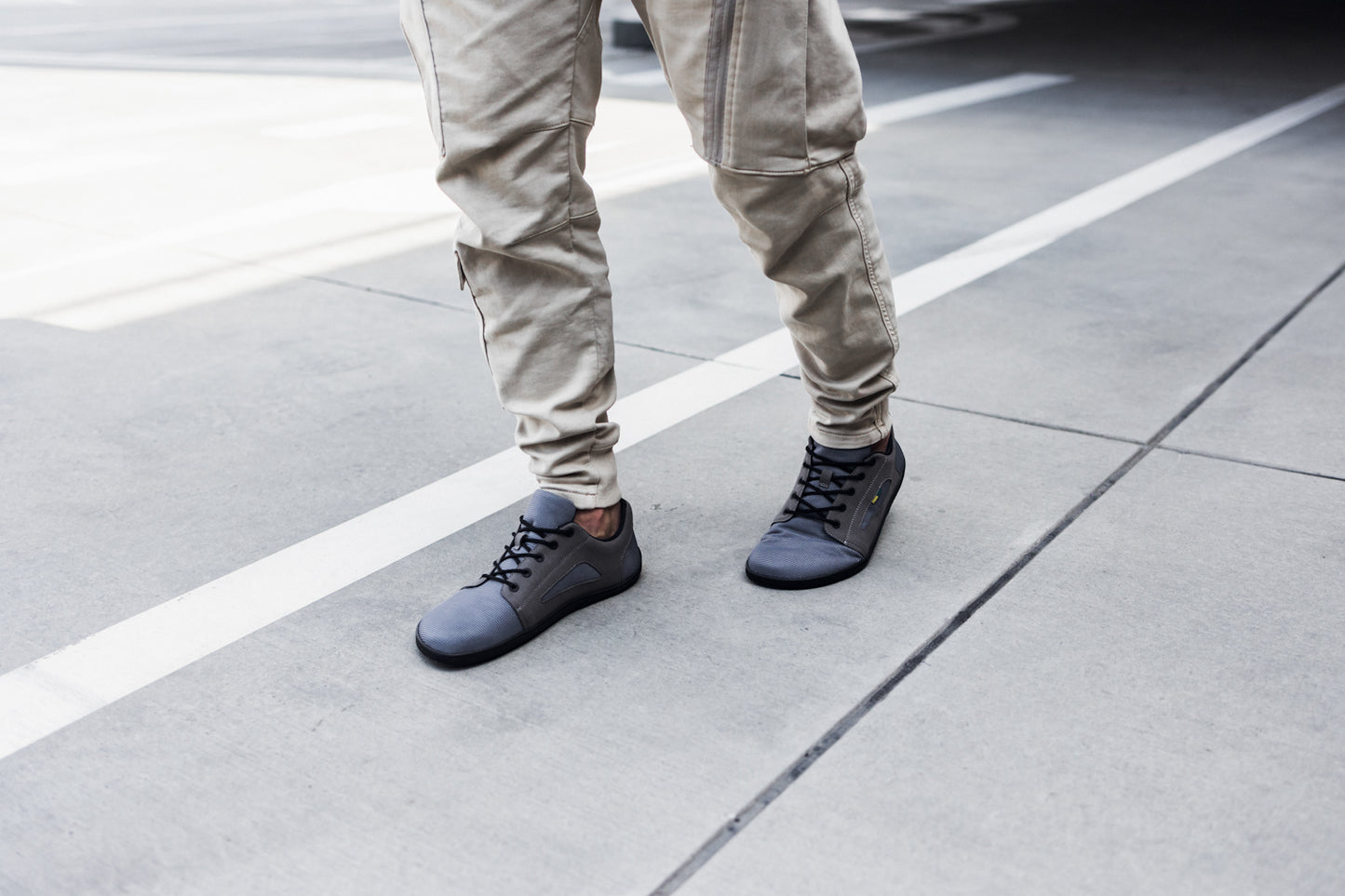 Barefoot Sneakers - Be Lenka Whiz - Grey 7 OzBarefoot Australia