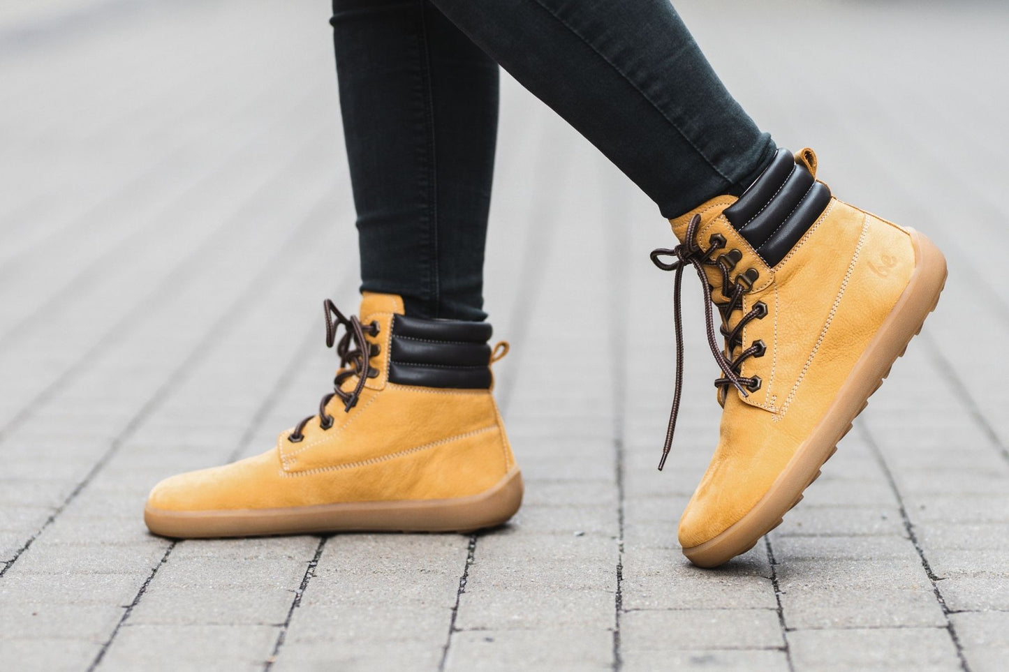 Barefoot Boots Be Lenka Nevada - Mustard 9 OzBarefoot Australia