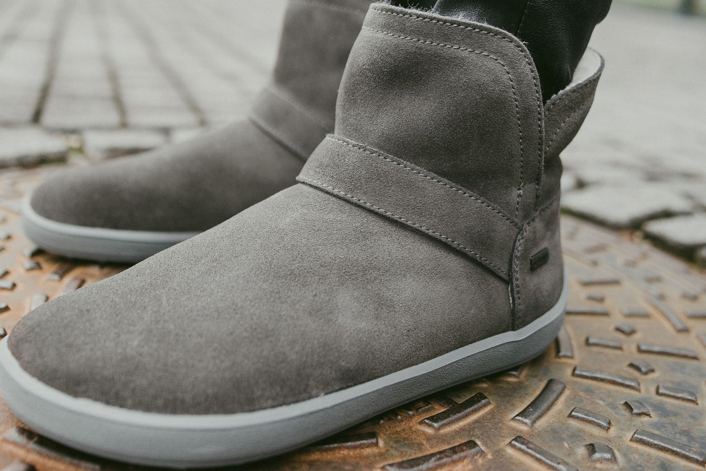 Barefoot Shoes Be Lenka Polaris - All Grey 8 OzBarefoot Australia