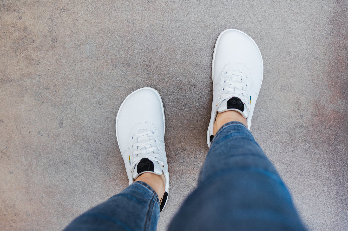 Barefoot Shoes - Be Lenka - Royale - White & Black 9 OzBarefoot Australia