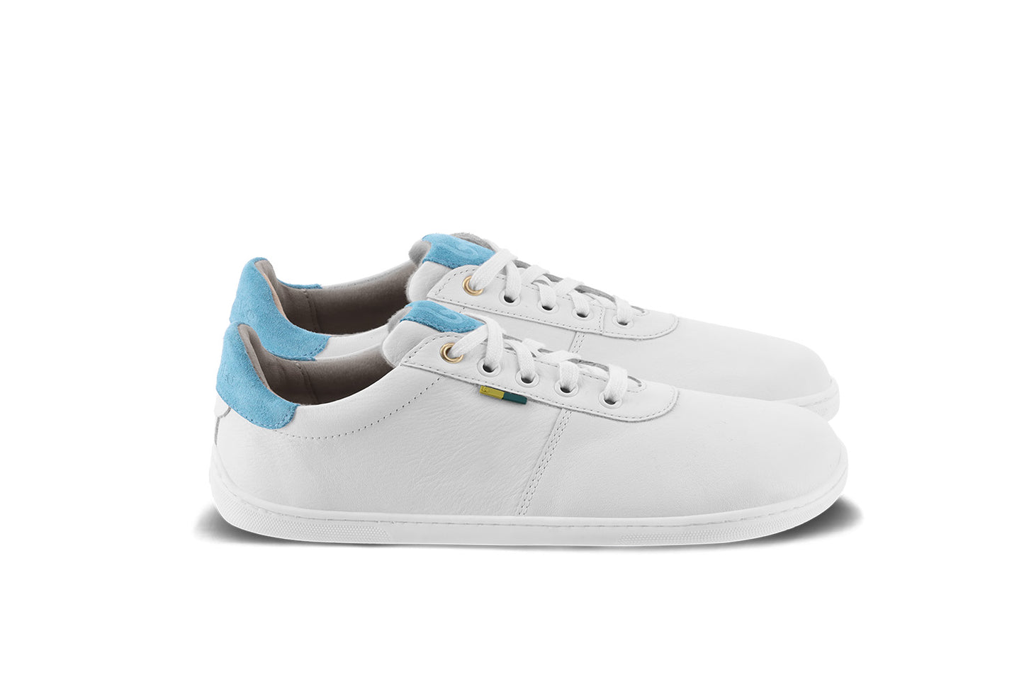 Barefoot Shoes - Be Lenka - Royale - White & Blue 3 OzBarefoot Australia