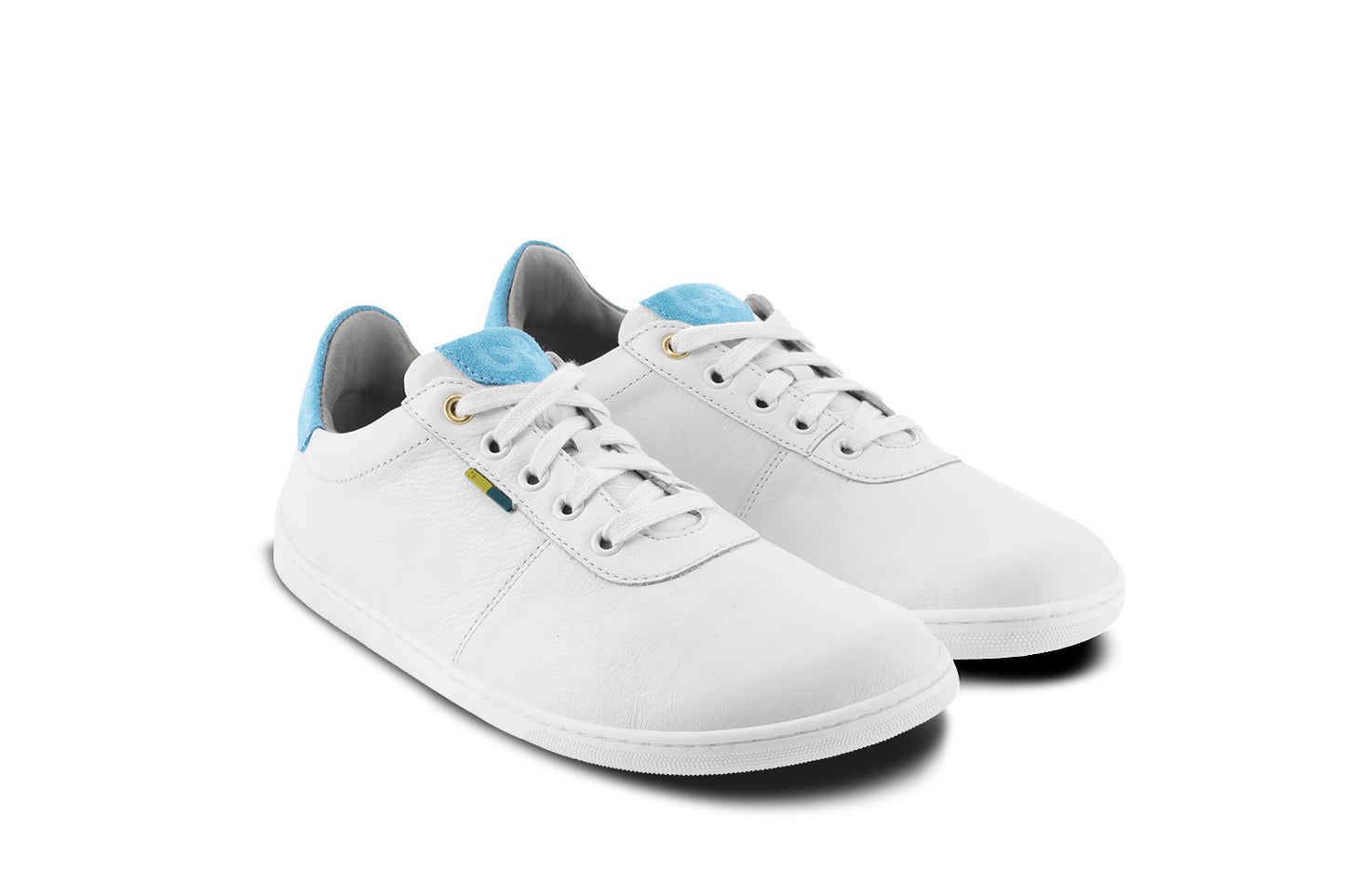 Barefoot Shoes - Be Lenka - Royale - White & Blue 4 OzBarefoot Australia