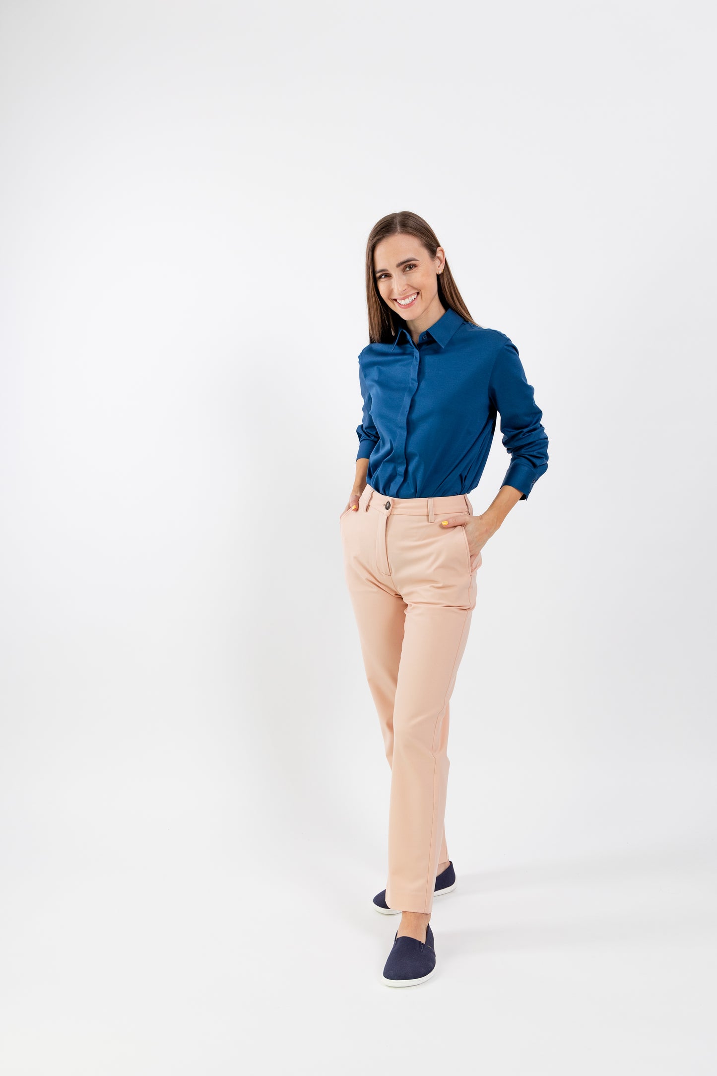 Women's Shirt Be Lenka Essentials - Navy 3 OzBarefoot Australia