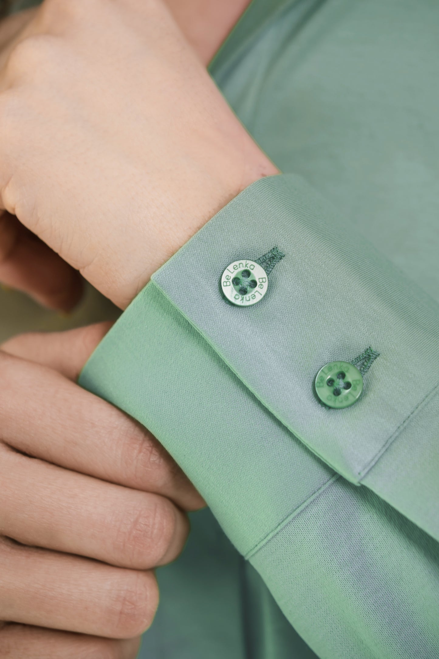 Women's Shirt Be Lenka Essentials - Pistachio Green 5 OzBarefoot Australia