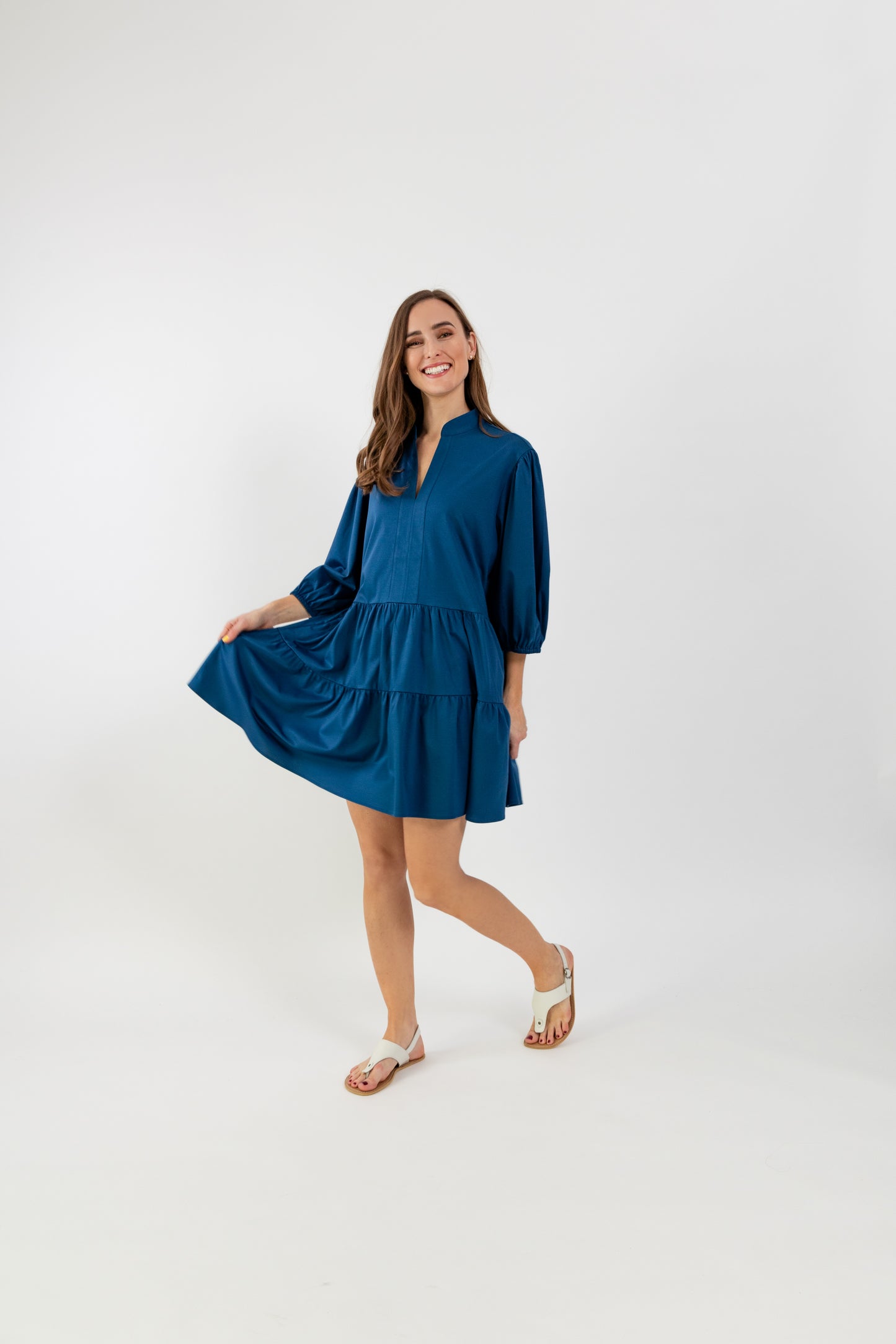 Women's Shirt Dress Be Lenka Essentials - Navy 1 OzBarefoot Australia
