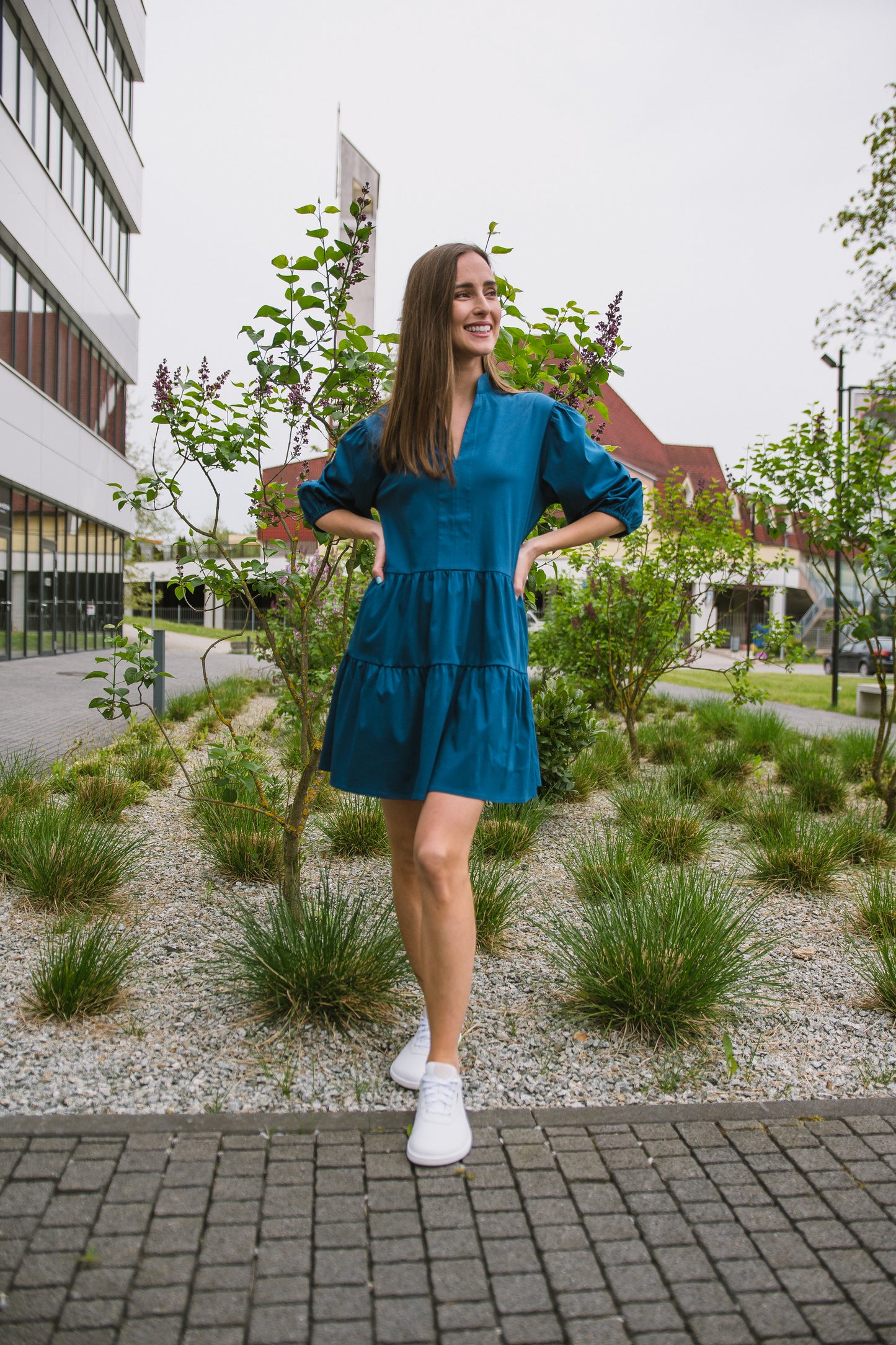 Women's Shirt Dress Be Lenka Essentials - Navy 2 OzBarefoot Australia