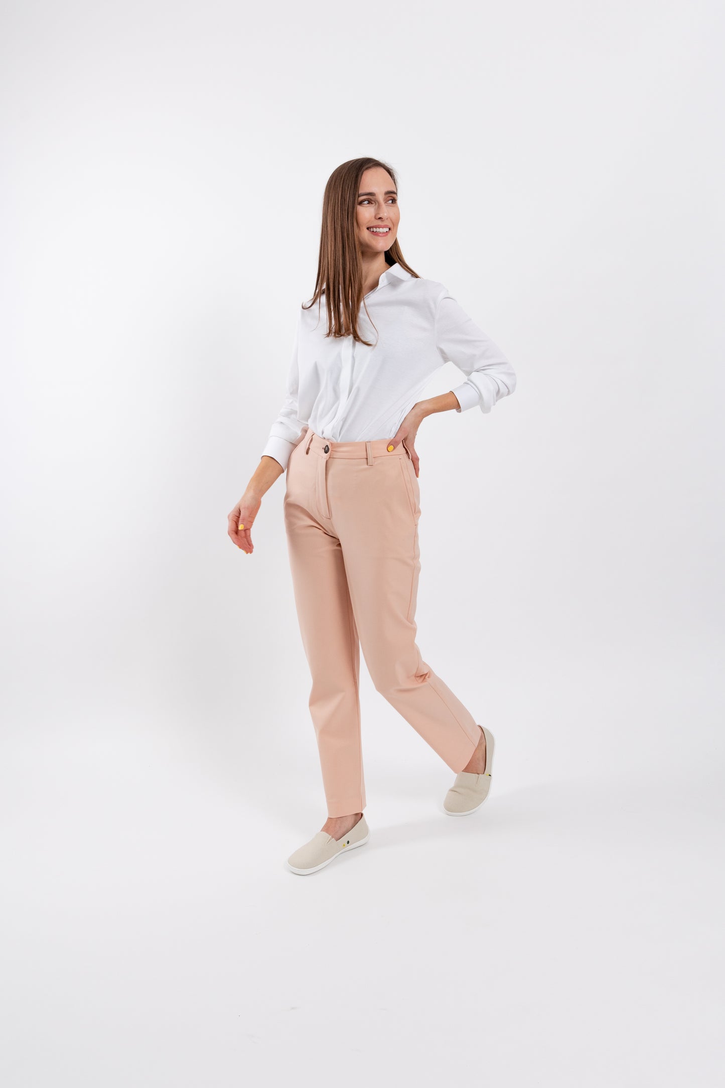 Women's Pants Be Lenka Essentials - Nude pink 1 OzBarefoot Australia
