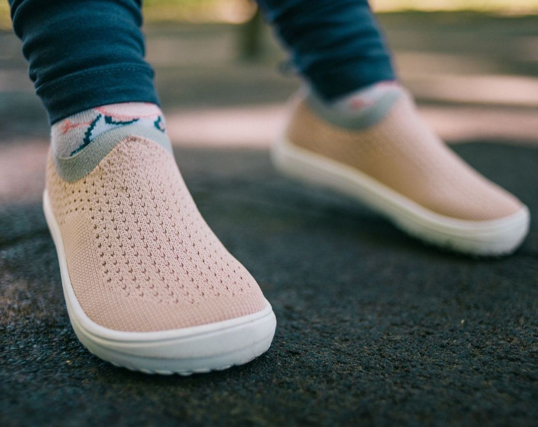 Be Lenka Kids barefoot sneakers Perk - Baby Pink 10 OzBarefoot Australia