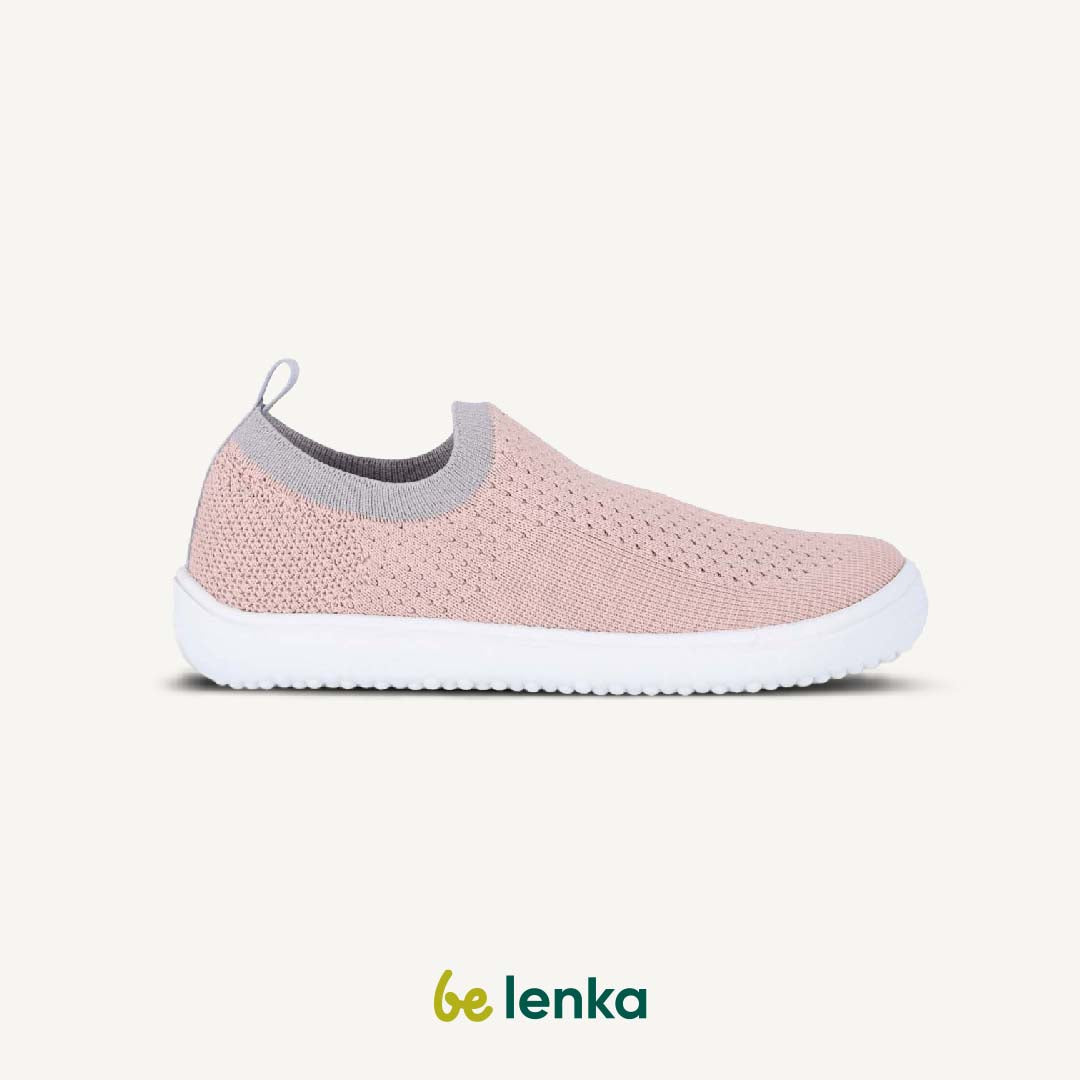 Be Lenka Kids barefoot sneakers Perk - Baby Pink 3 OzBarefoot Australia