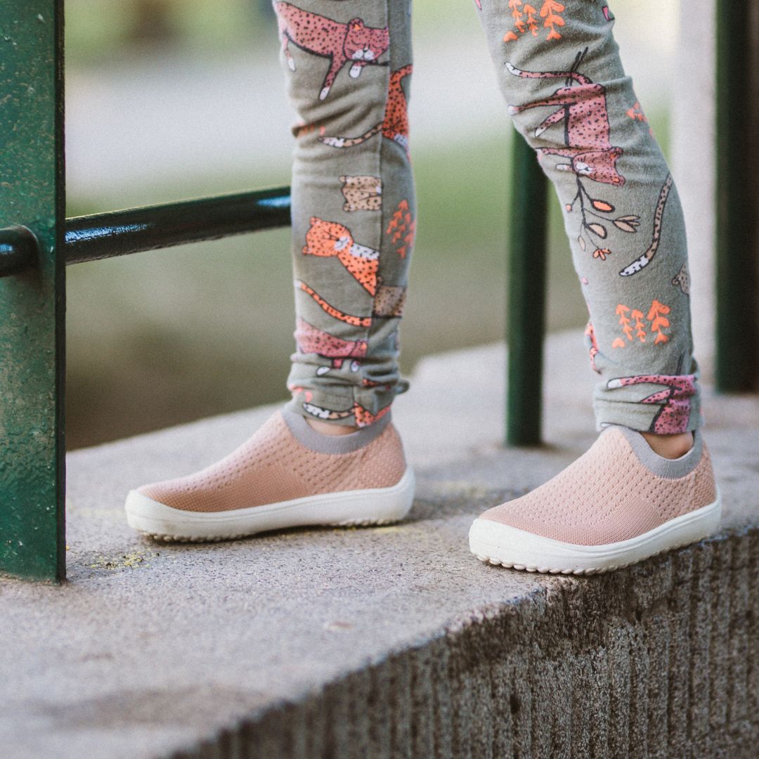 Be Lenka Kids barefoot sneakers Perk - Baby Pink 12 OzBarefoot Australia