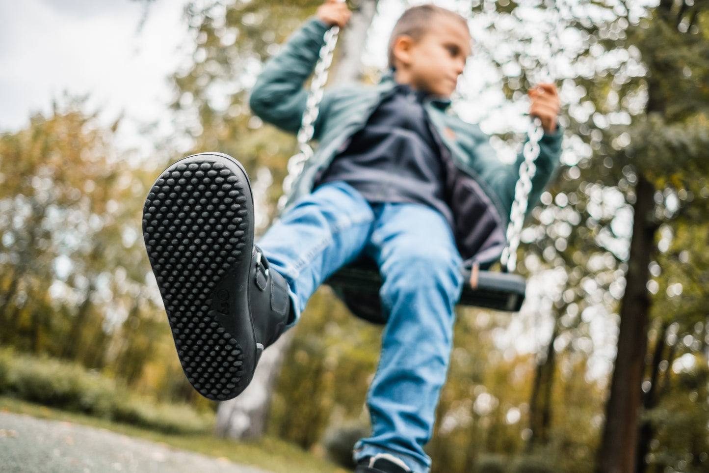 Be Lenka Kids Winter barefoot Be Lenka Panda 2.0 - All Black 7 OzBarefoot Australia