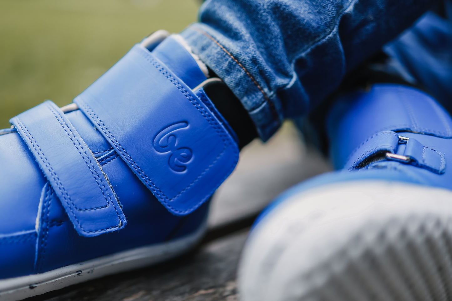 Be Lenka Kids Winter barefoot Be Lenka Panda 2.0 - Blue & White 5 OzBarefoot Australia