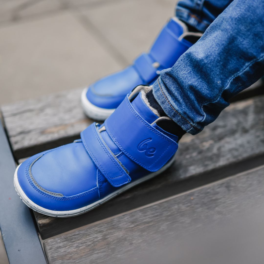 Be Lenka Kids Winter barefoot Be Lenka Panda 2.0 - Blue & White 10 OzBarefoot Australia