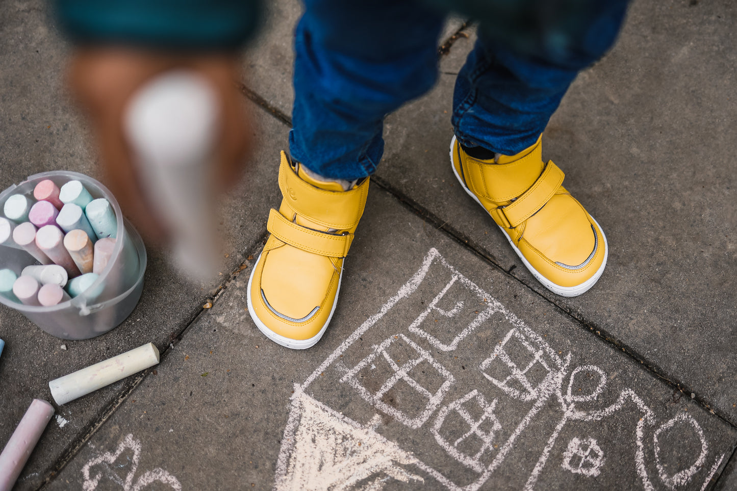 Be Lenka Kids Winter barefoot Be Lenka Panda 2.0 - Cheese Yellow 7 OzBarefoot Australia
