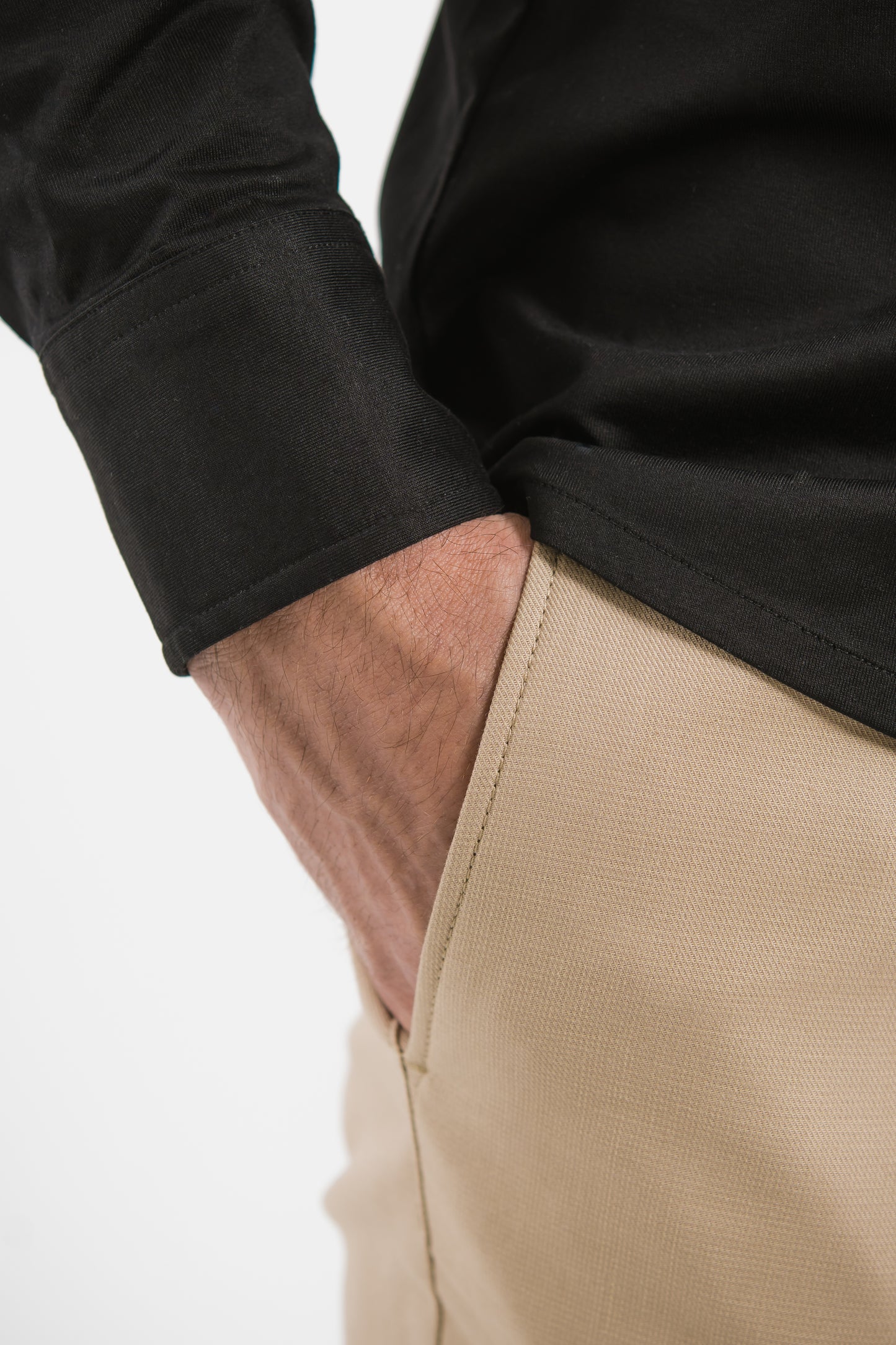 Men’s Shirt Slim Be Lenka Essentials - Jet Black 5 OzBarefoot Australia