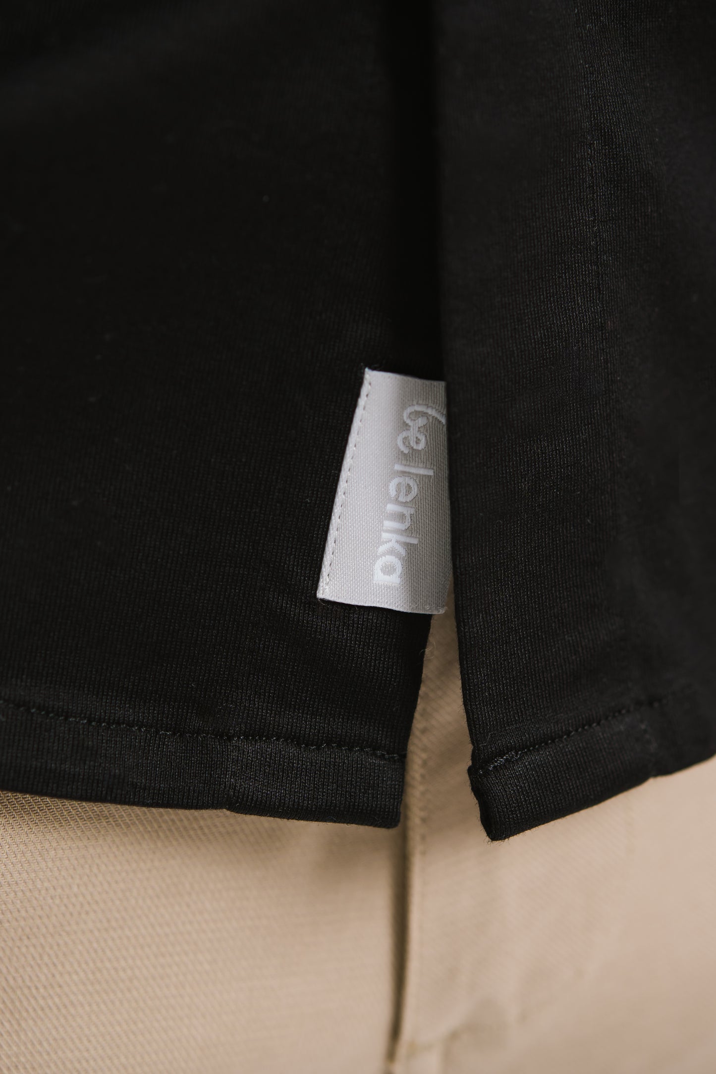 Men’s Shirt Slim Be Lenka Essentials - Jet Black 7 OzBarefoot Australia