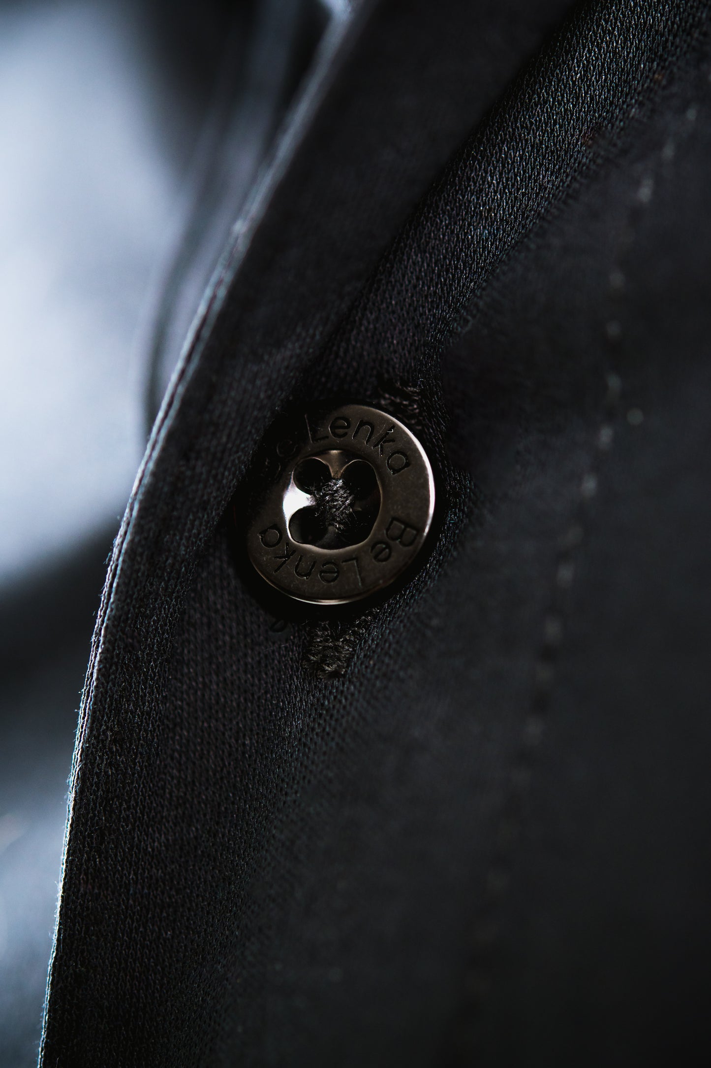Men’s Shirt Slim Be Lenka Essentials - Jet Black 6 OzBarefoot Australia