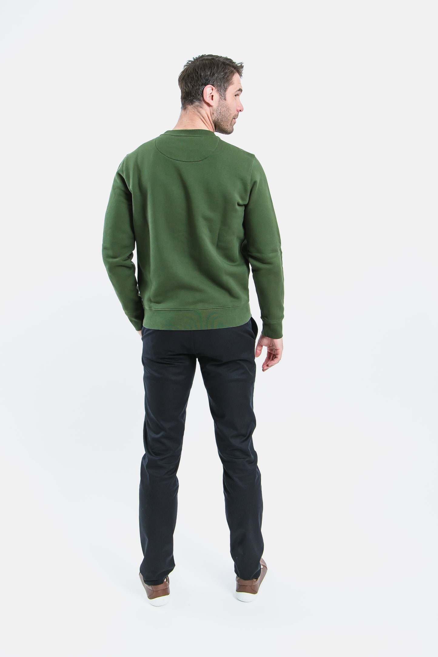 Men’s Sweatshirt Be Lenka Essentials - Dark Green 2 OzBarefoot Australia