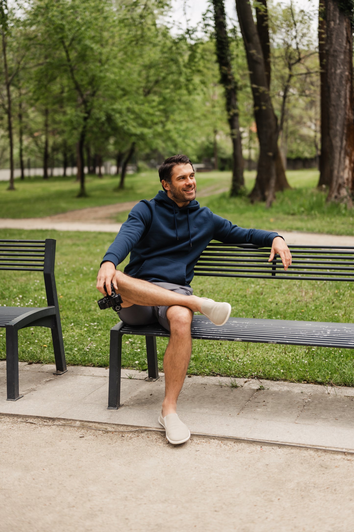 Men’s Hoodie Be Lenka Essentials - Dark Blue 1 OzBarefoot Australia