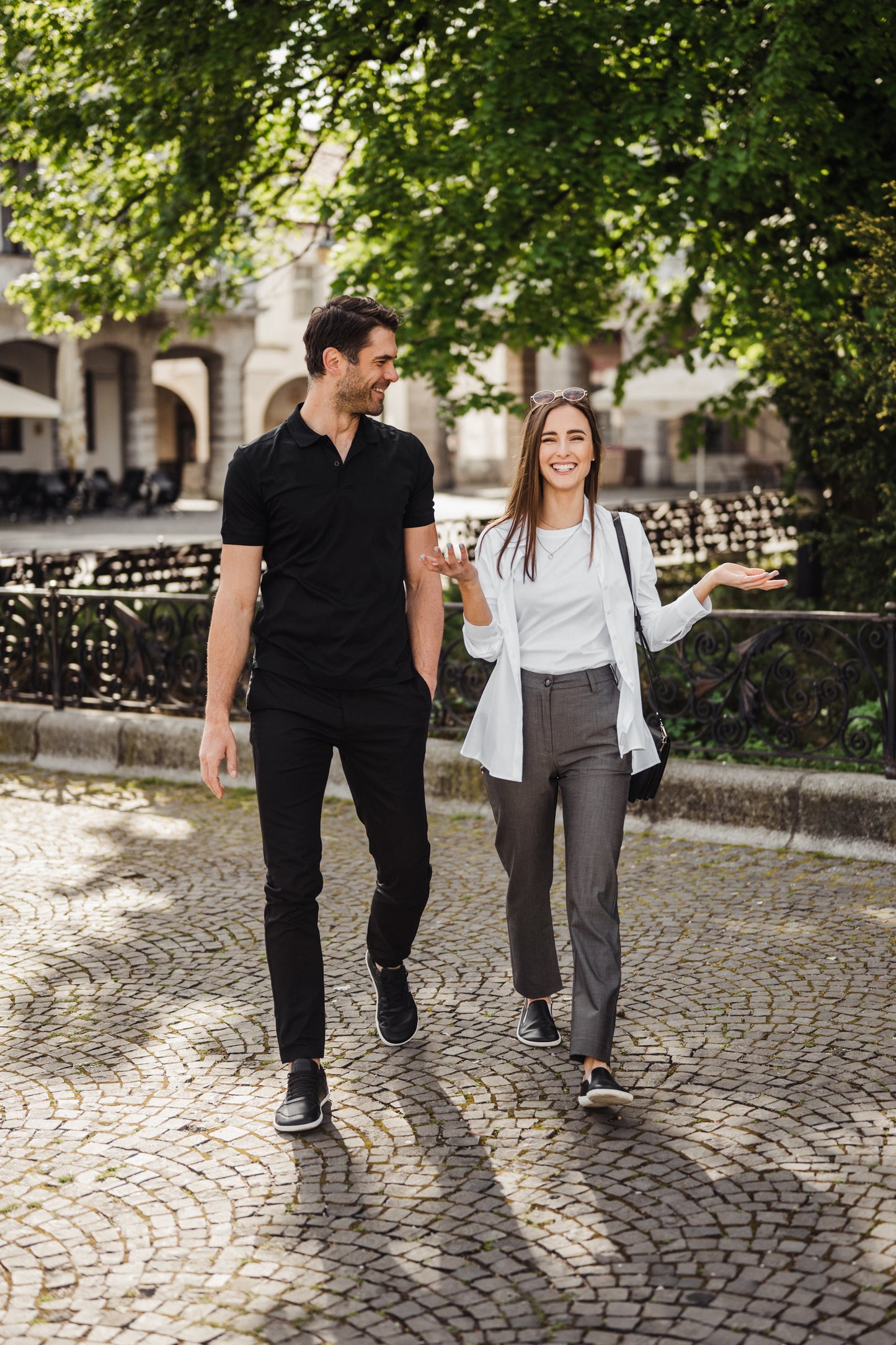 Men’s Polo-shirt Be Lenka Essentials - Jet Black 1 OzBarefoot Australia