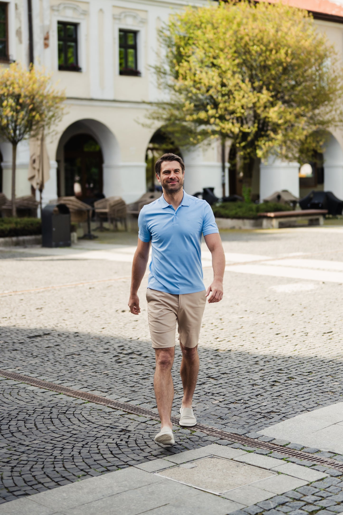 Men’s Polo-shirt Be Lenka Essentials - Sky Blue 5 OzBarefoot Australia