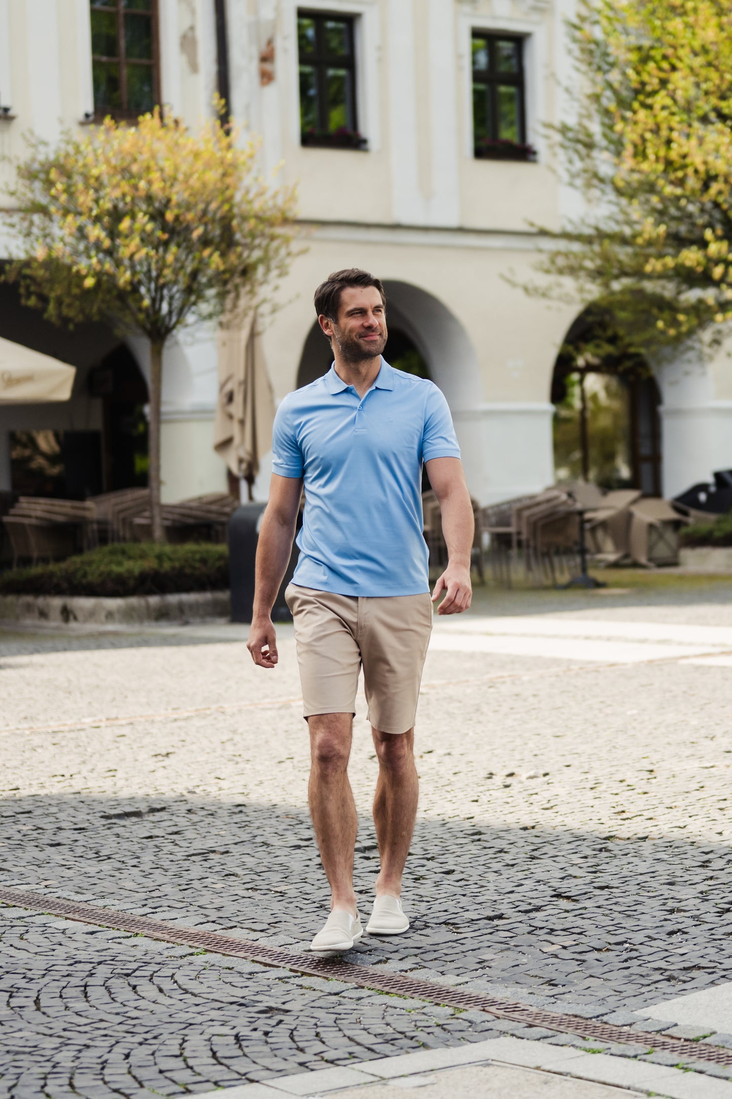 Men’s Polo-shirt Be Lenka Essentials - Sky Blue 1 OzBarefoot Australia