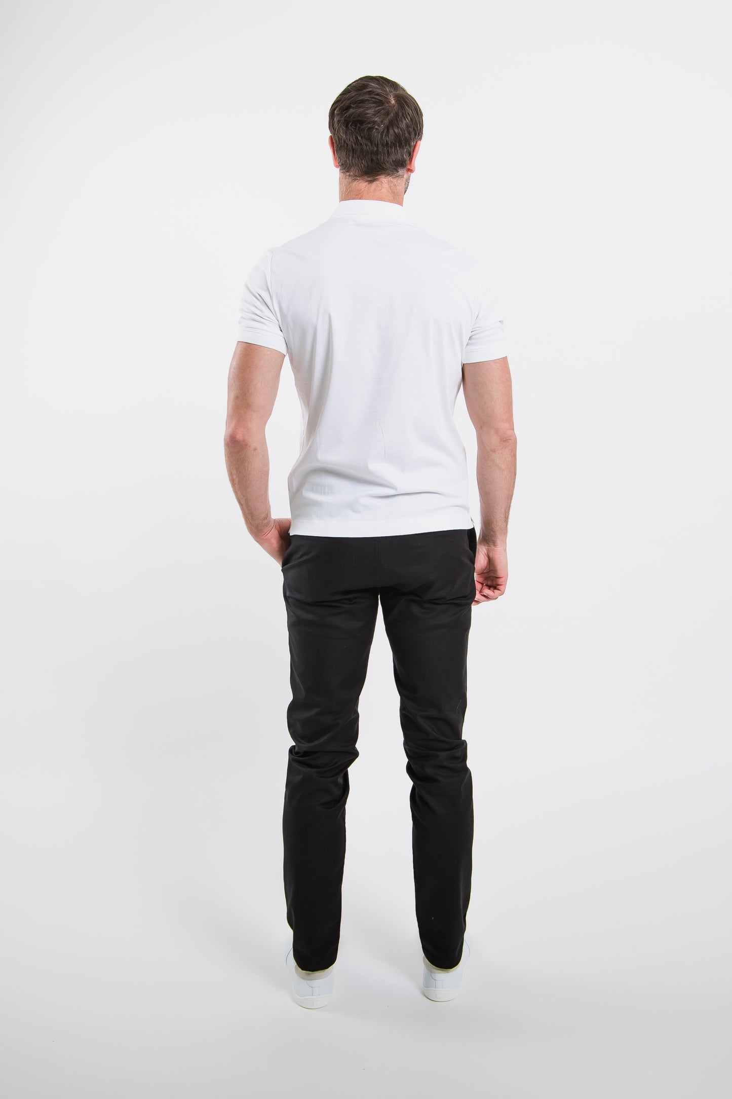 Men’s Polo-shirt Be Lenka Essentials - White 2 OzBarefoot Australia