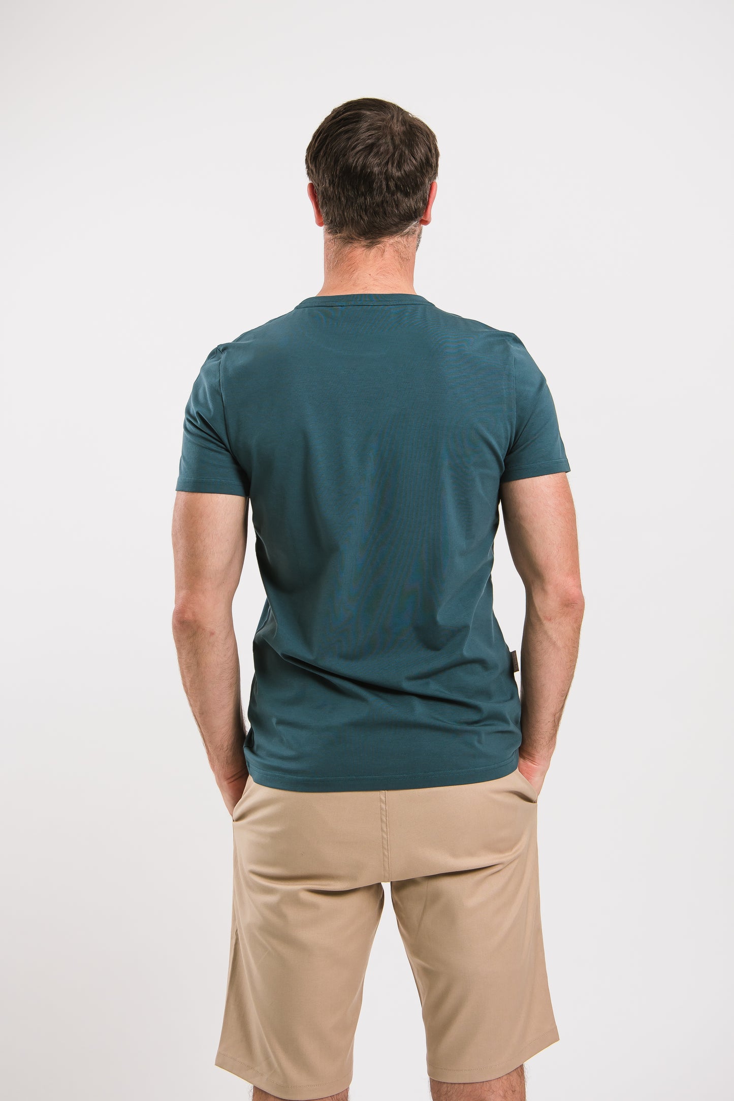 Men’s Round Neck T-shirt Be Lenka Essentials - Deep Ocean Blue 3 OzBarefoot Australia