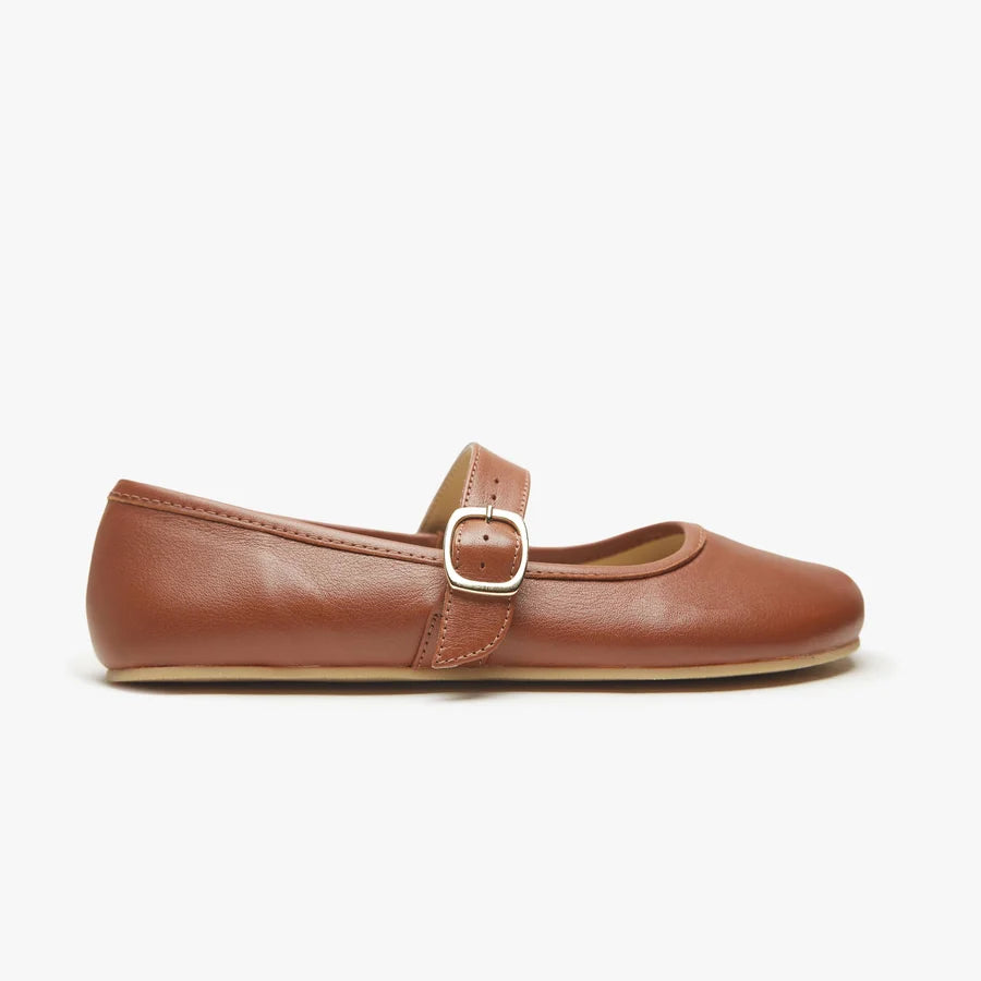 Origo Women's Classic Mary Jane Light Brown