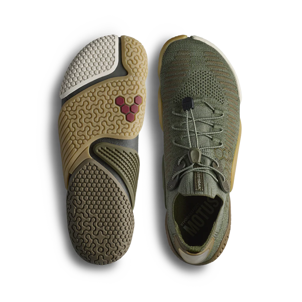 Vivobarefoot Motus Flex Natural Womens Moss
