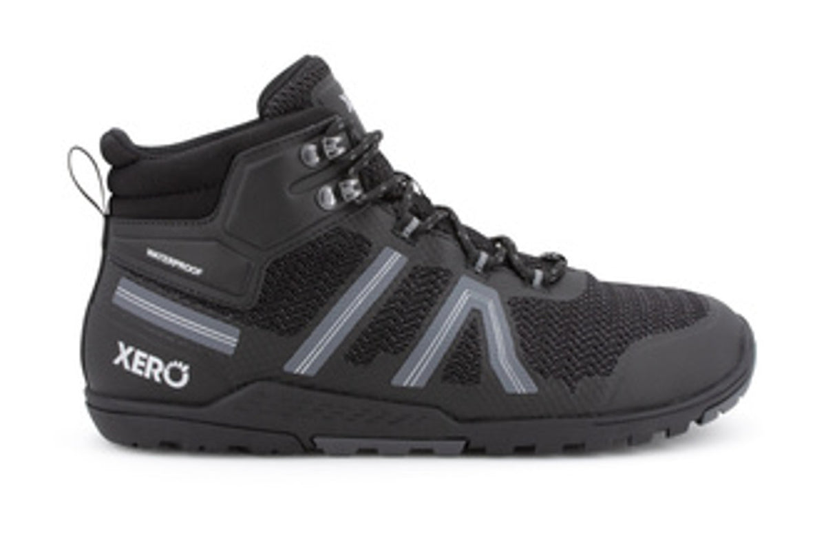 Barefoot Shoes - Xero - XCURSION FUSION BLACK TITANIUM MENS -MEN - Black 4  - OzBarefoot