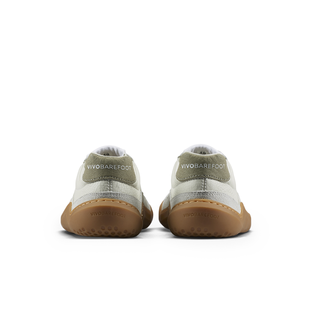 Vivobarefoot Gobi III Sneaker Leather Womens Limestone Dusty Green