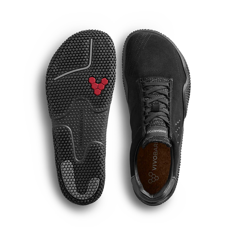 Vivobarefoot Motus Studio Sneaker LTH Mens Obsidian