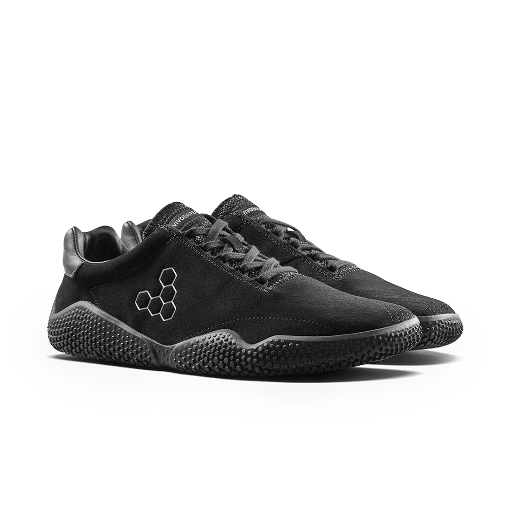 Vivobarefoot Motus Studio Sneaker LTH Mens Obsidian