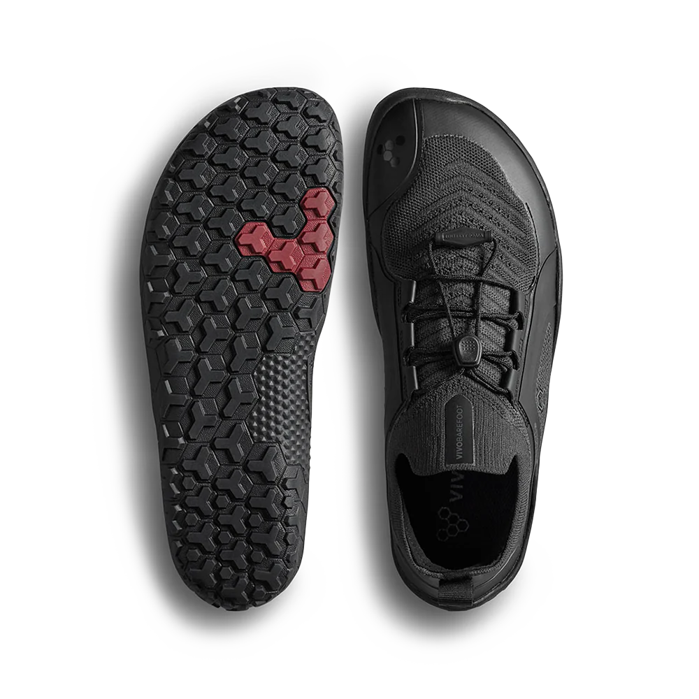 Vivobarefoot Primus Trail Knit FG Womens Obsidian