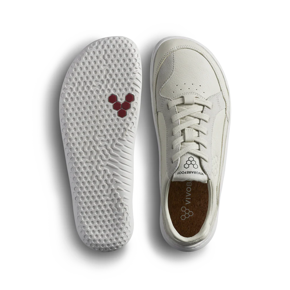 Vivobarefoot Gobi III Sneaker Leather Mens Limestone