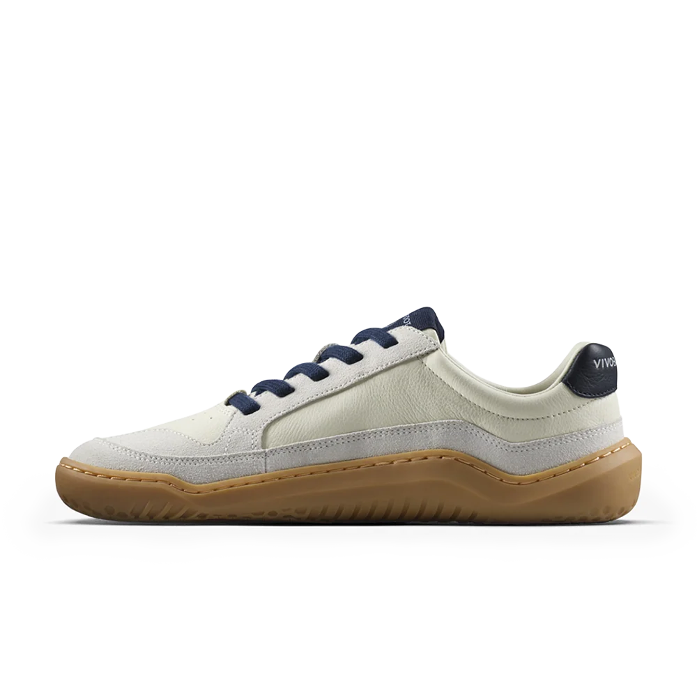 Vivobarefoot Gobi III Sneaker Leather Mens Limestone/Seaborne