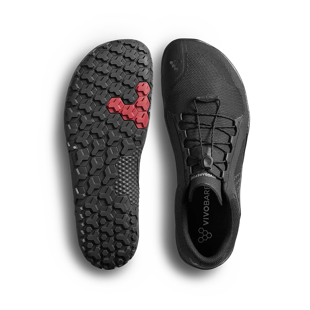 Vivobarefoot Primus Trail FG 3.5 Mens Obsidian