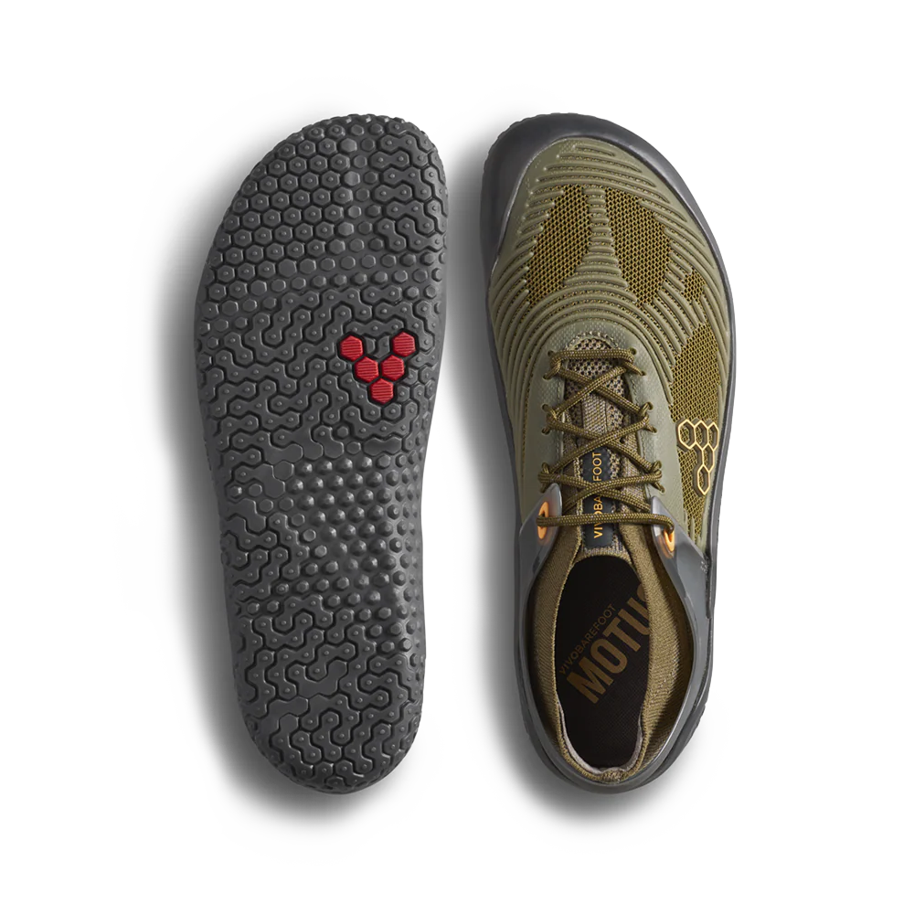 Vivobarefoot Motus Strength II Mens Dark Olive