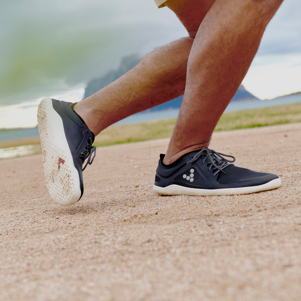 Vivobarefoot Primus Lite III Mens Navy 7  - OzBarefoot