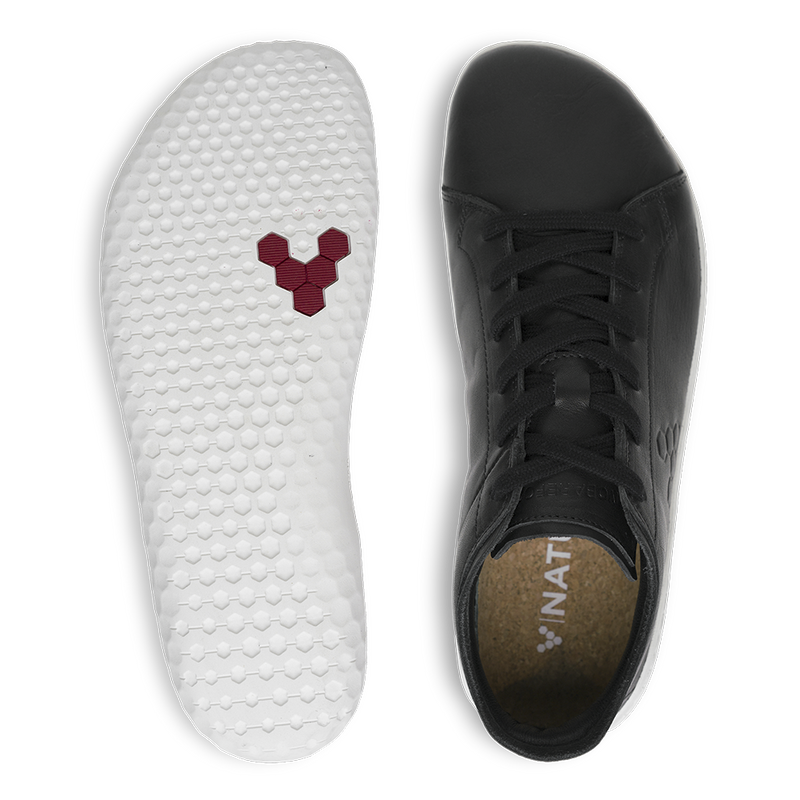 Vivobarefoot Geo Court III Womens Obsidian 2  - OzBarefoot