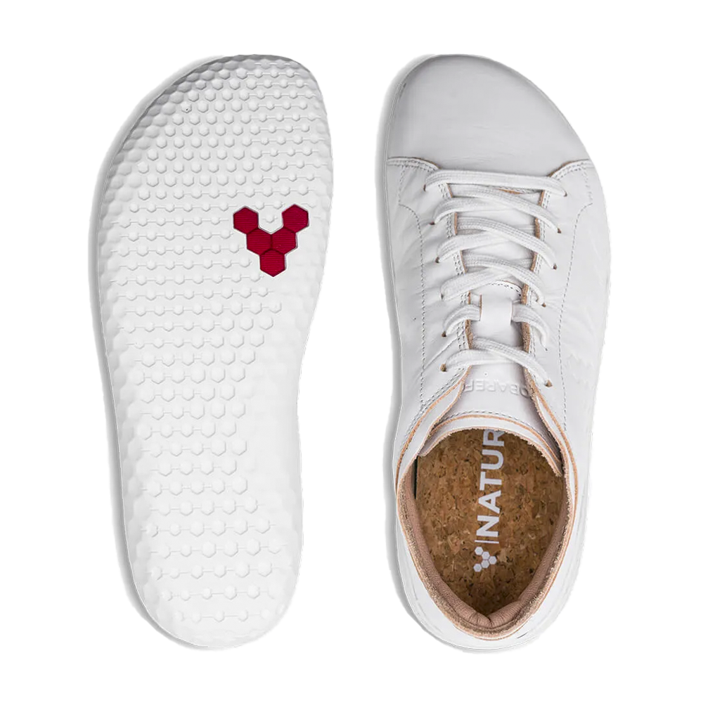 Vivobarefoot Geo Court III Mens Bright White 2  - OzBarefoot