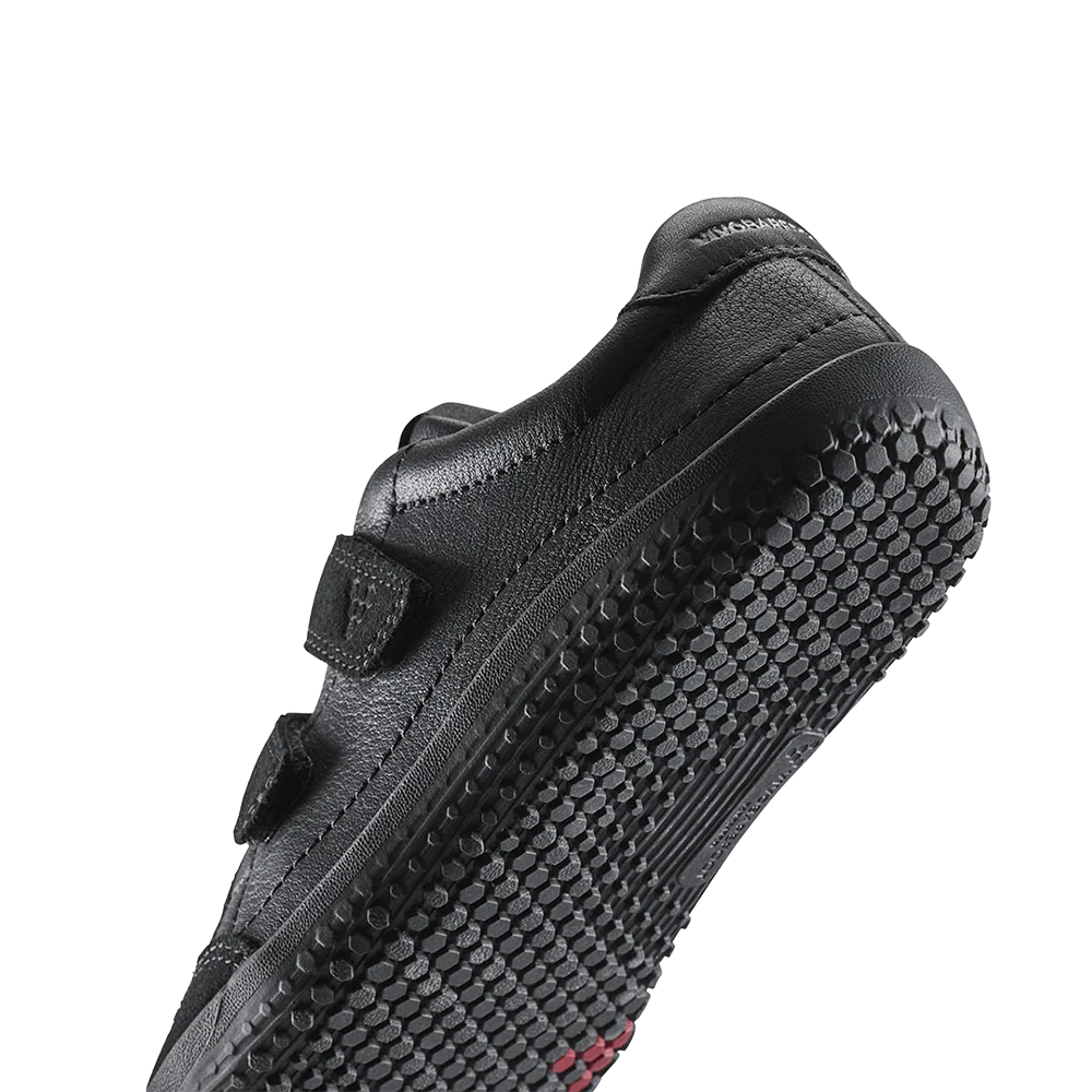 Vivobarefoot Gobi Sneaker School Pre-School Obsidian